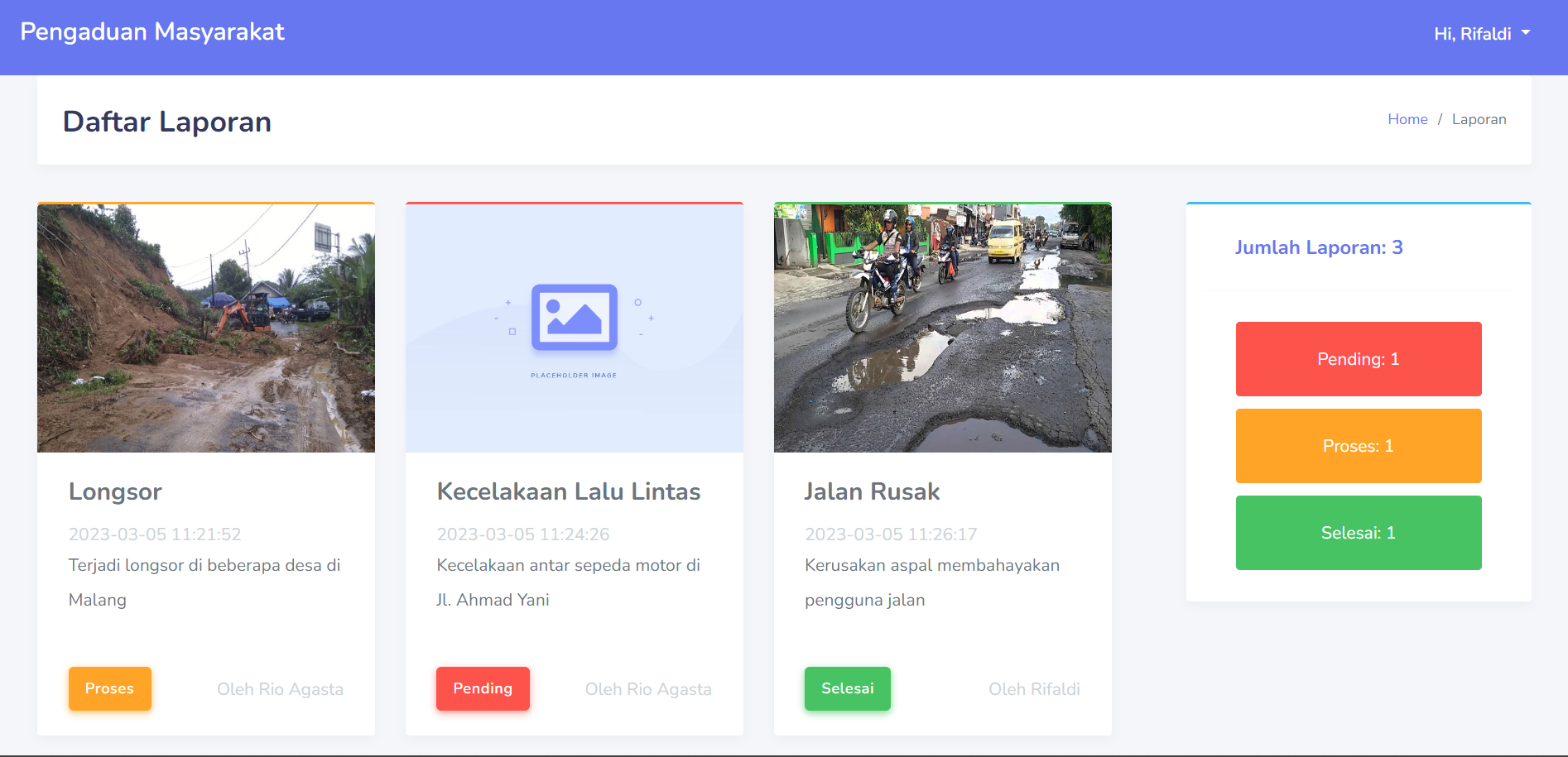 Pengaduan Masyarakat 2
